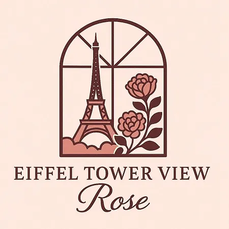 Eiffel Tower View Rose, #2 * Париж